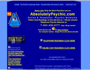 Psychic Website 2003