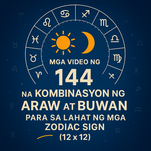 Mga Video ng Kombinasyon ng Sun at Moon Sign