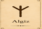 Algiz rune symbol ᛉ meaning