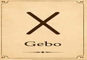 Gebo rune symbol ᚷ meaning