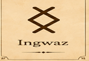 Ingwaz rune symbol ᛜ meaning