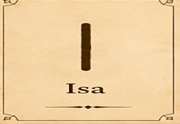 Isa rune symbol ᛁ meaning