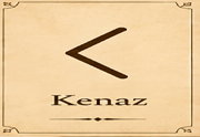 Kenaz rune symbol ᚲ meaning