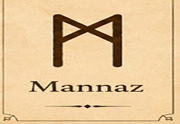 Mannaz rune symbol ᛗ meaning