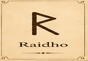 Raidho rune symbol ᚱ meaning