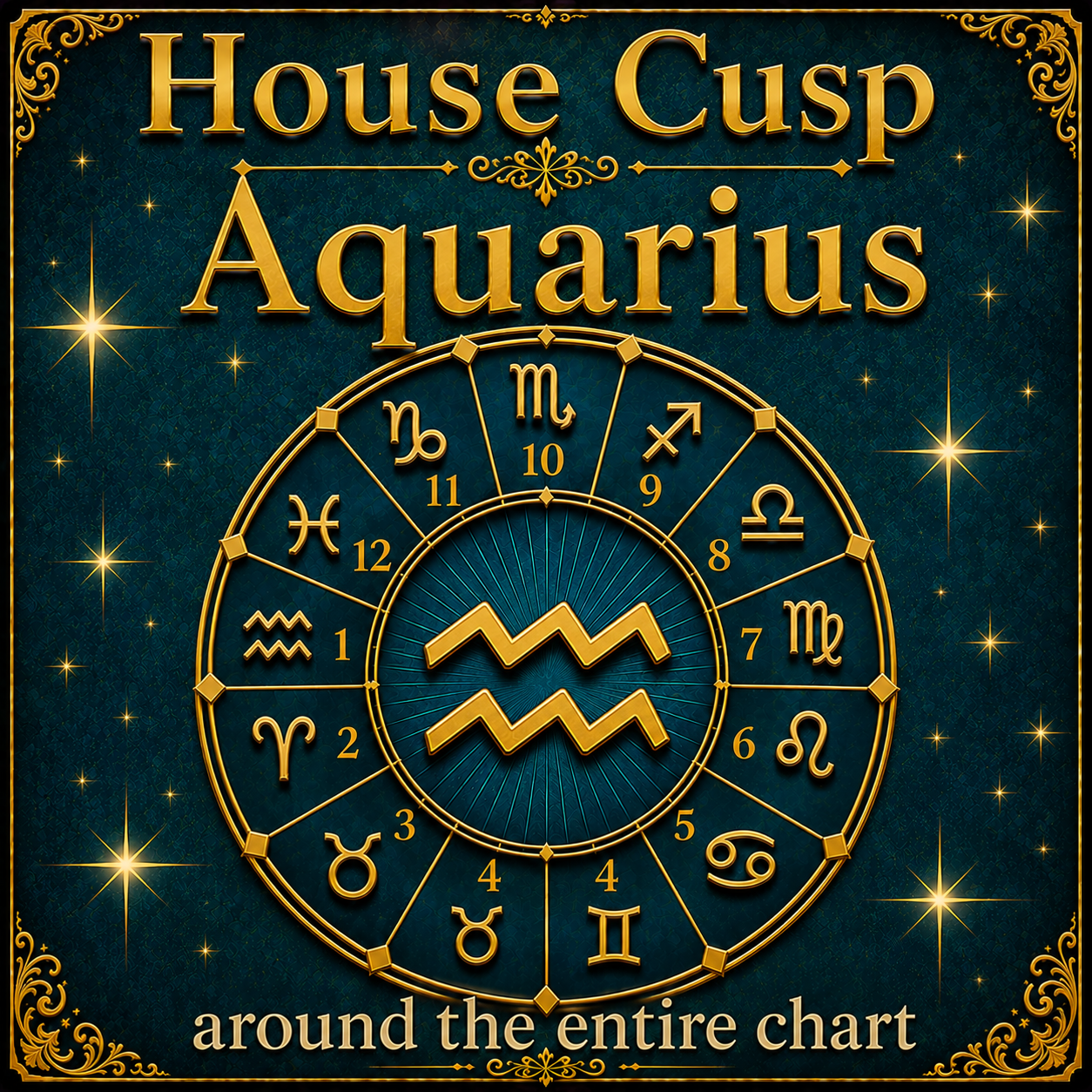 Aquarius Through the Houses