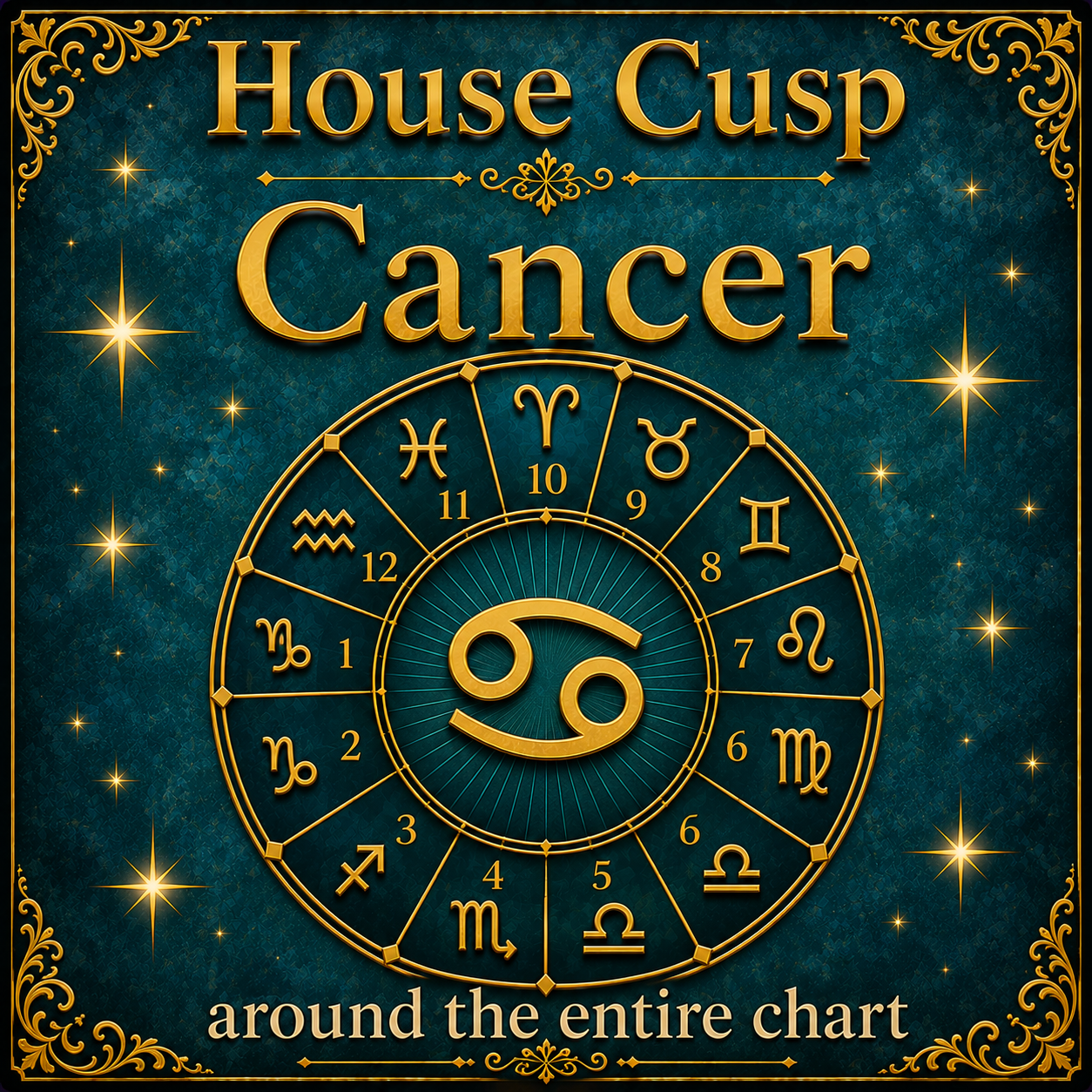 Cancer Through the Houses