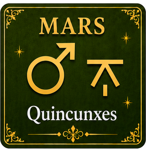 Mars Quincunxes
