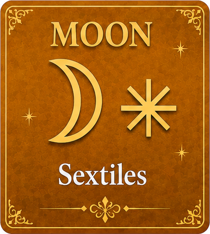 Moon Sextiles