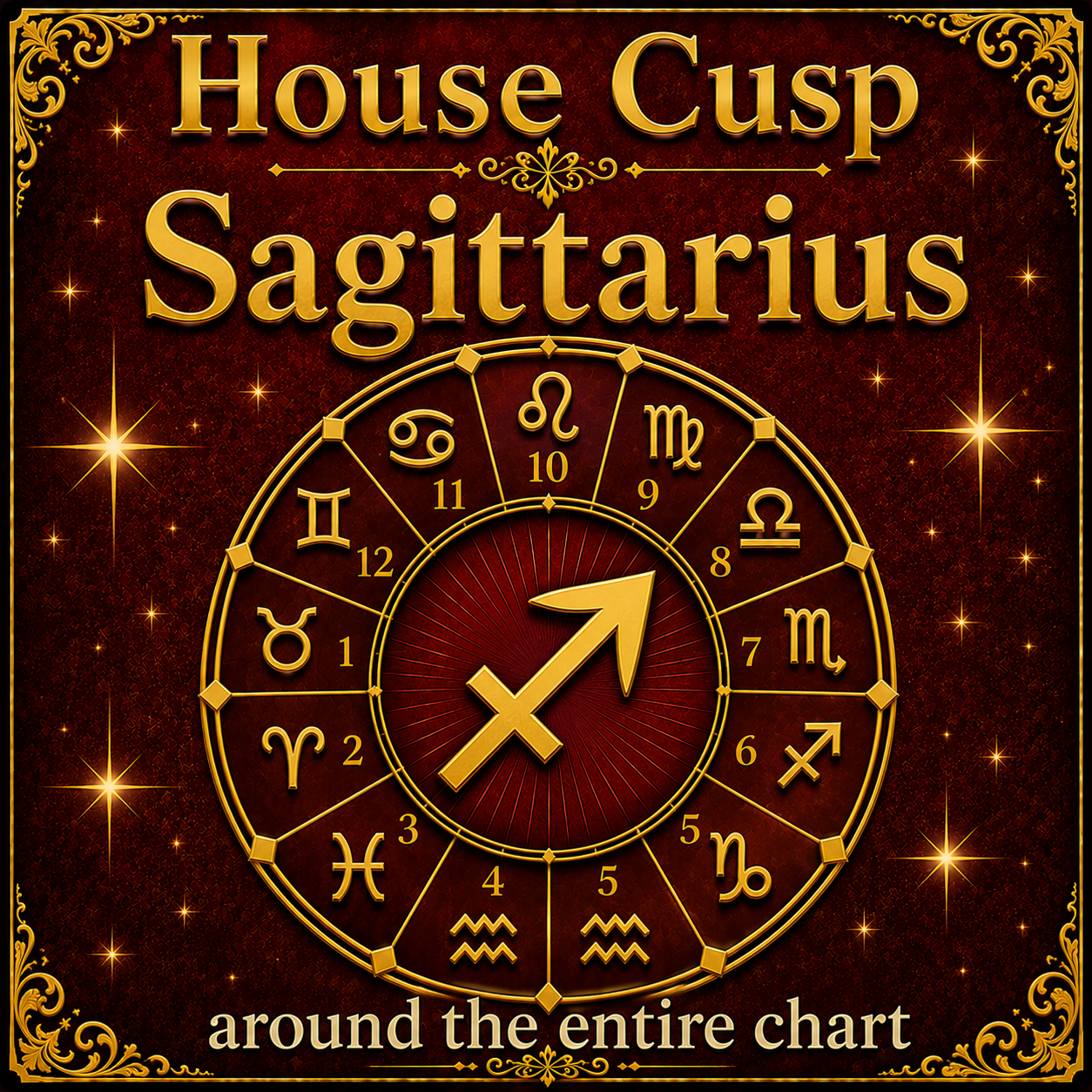Sagittarius Through the Houses