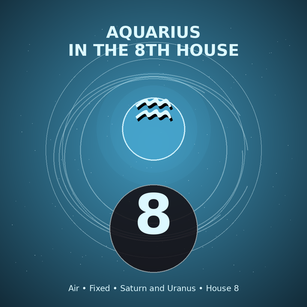 Aquarius in the 8th House