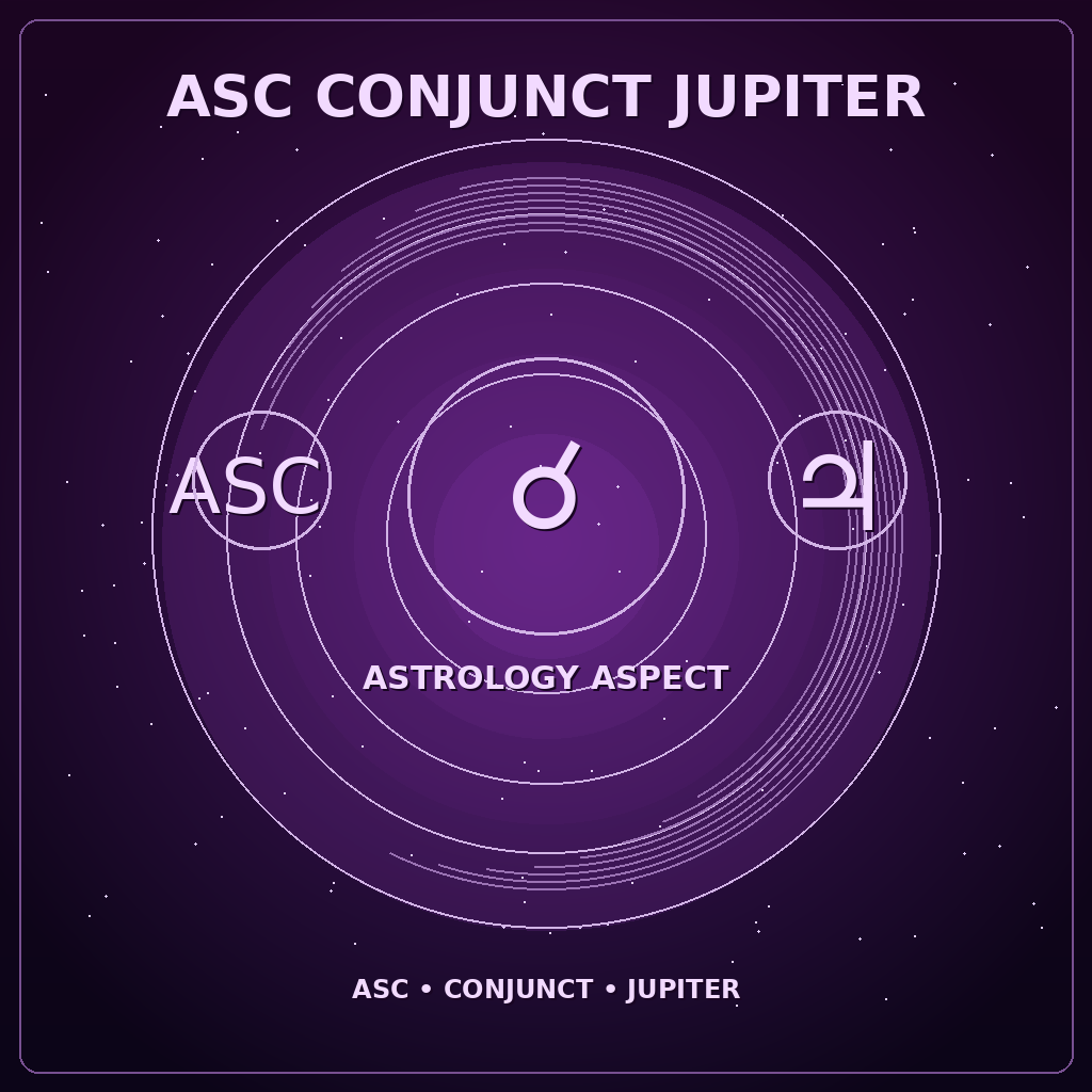 Ascendant Conjunct Jupiter