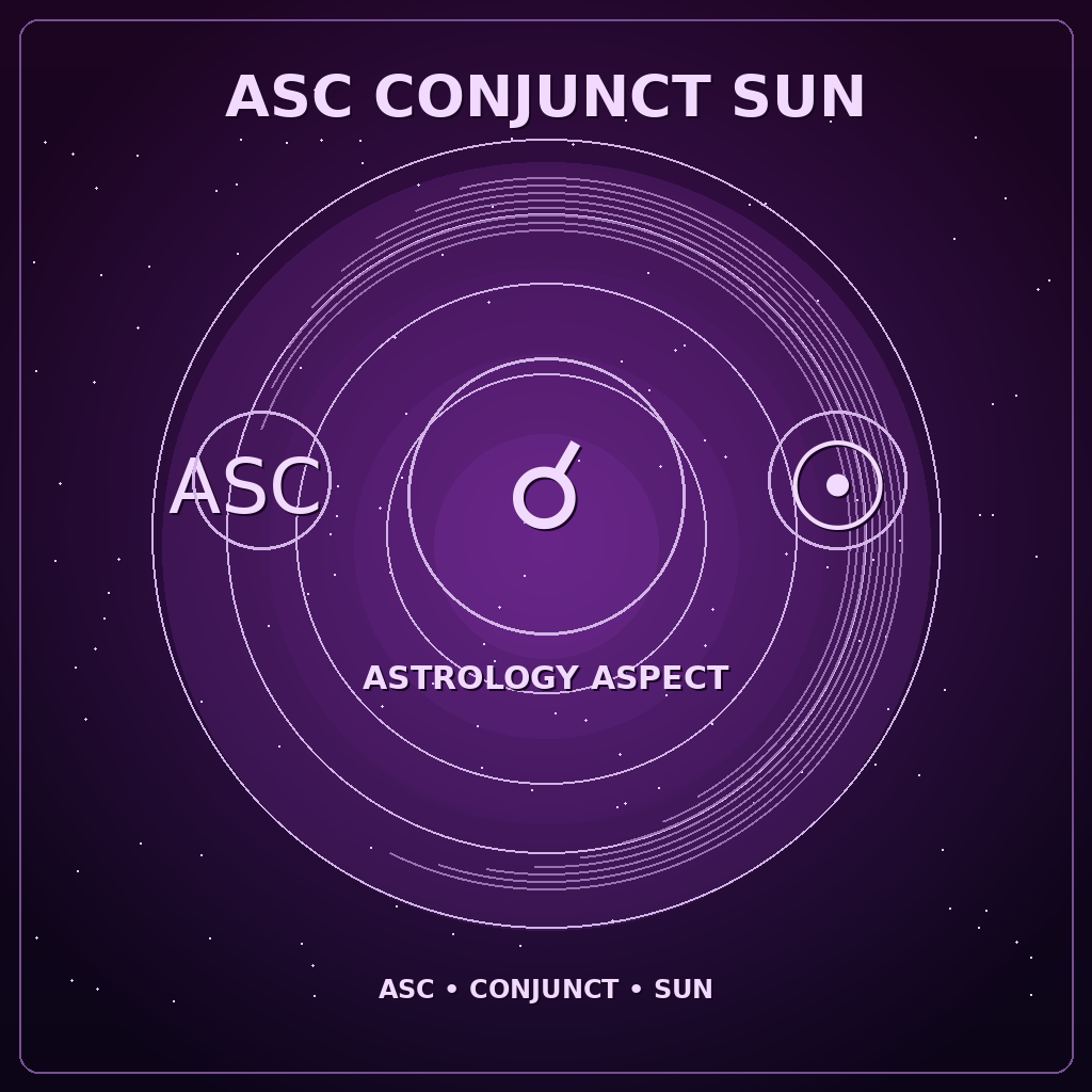Ascendant Conjunct Sun