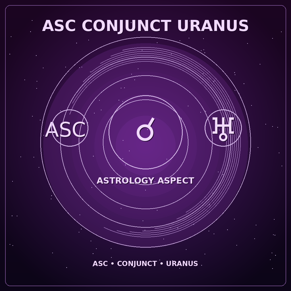 Ascendant Conjunct Uranus