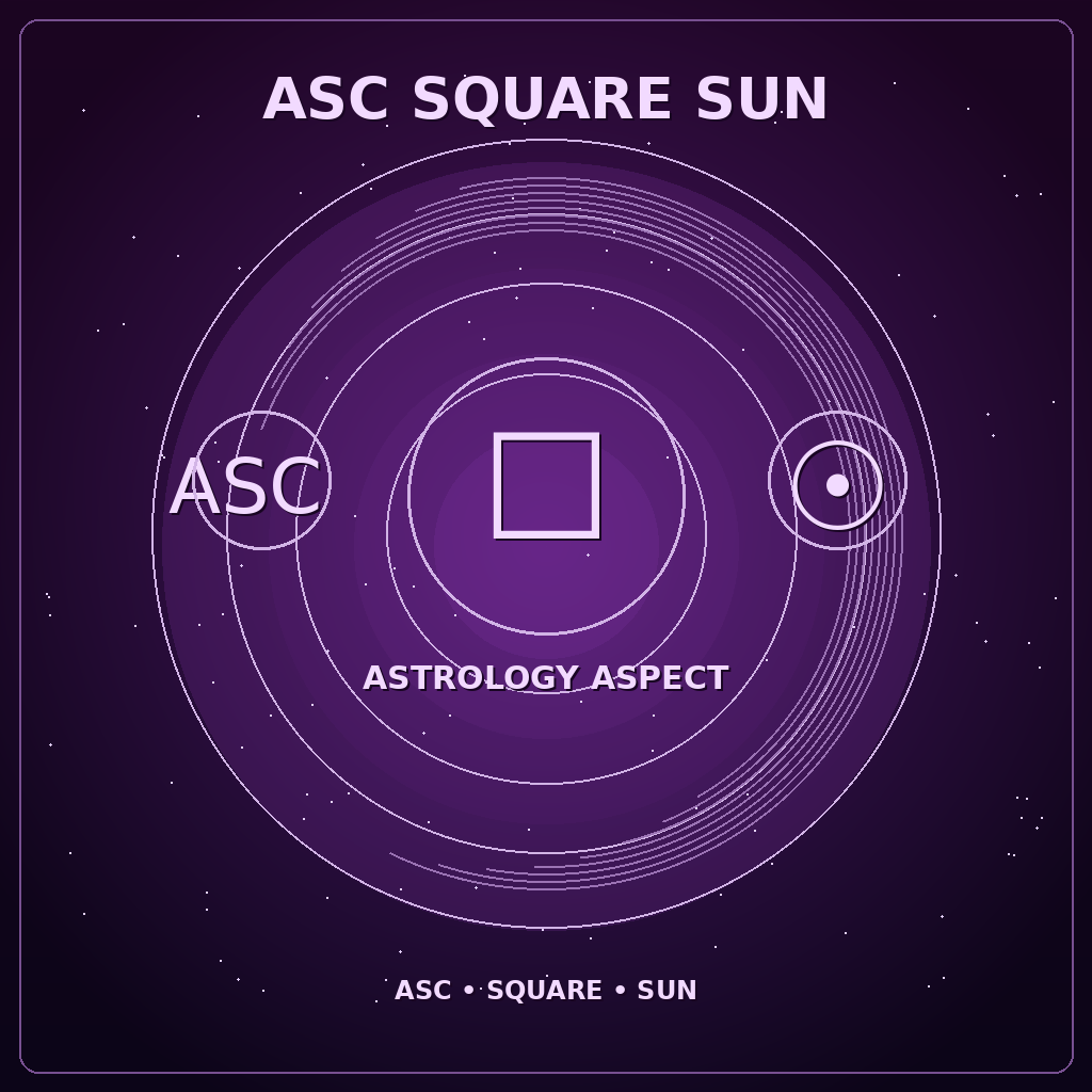 Ascendant Square Sun
