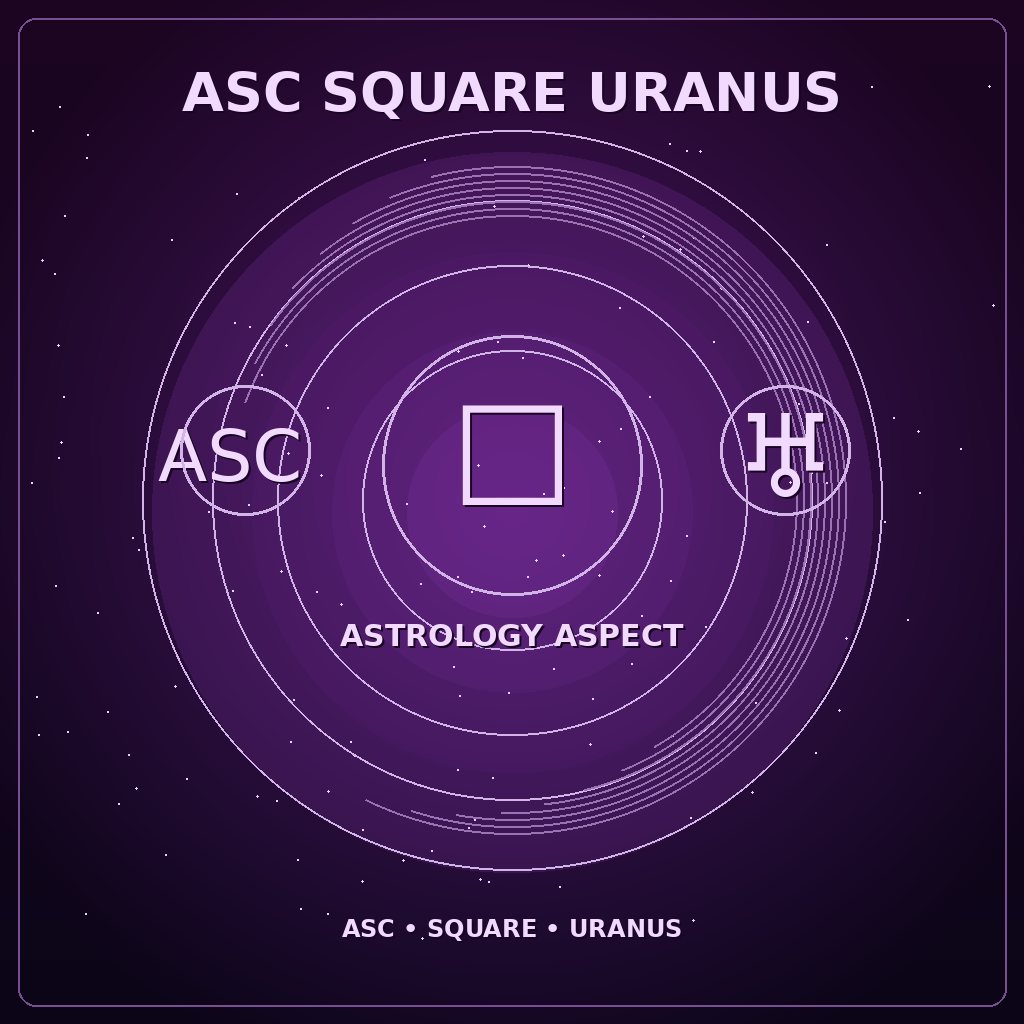 Ascendant Square Uranus