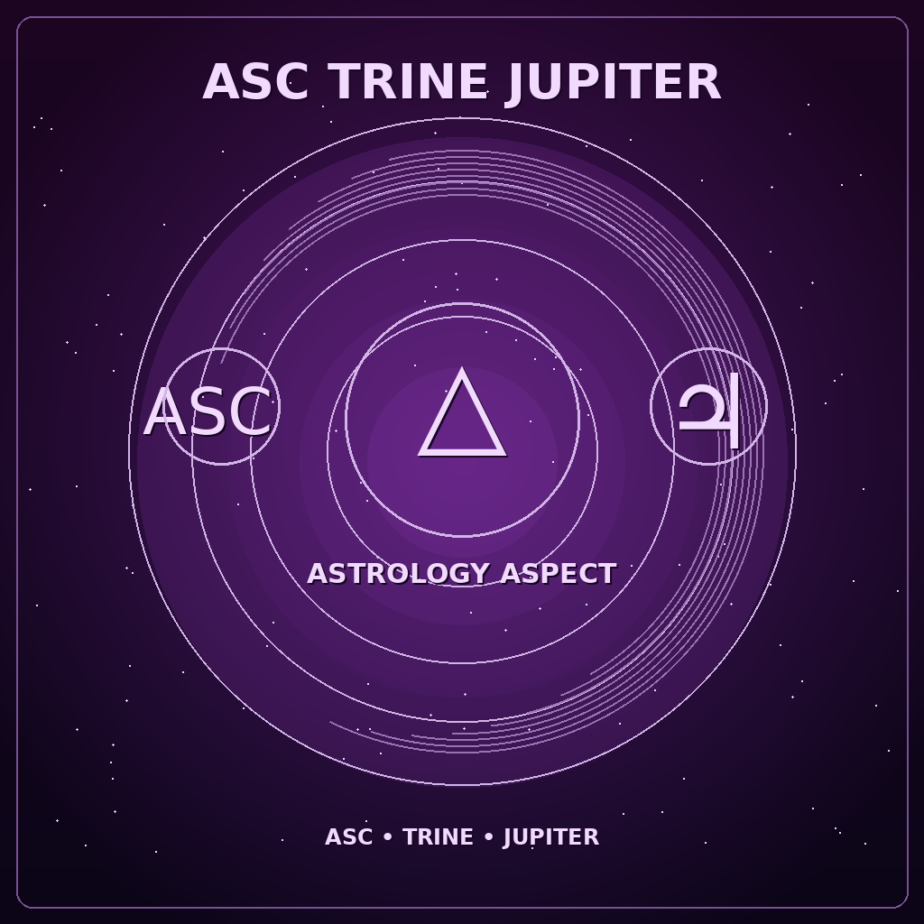 Ascendant Trine Jupiter