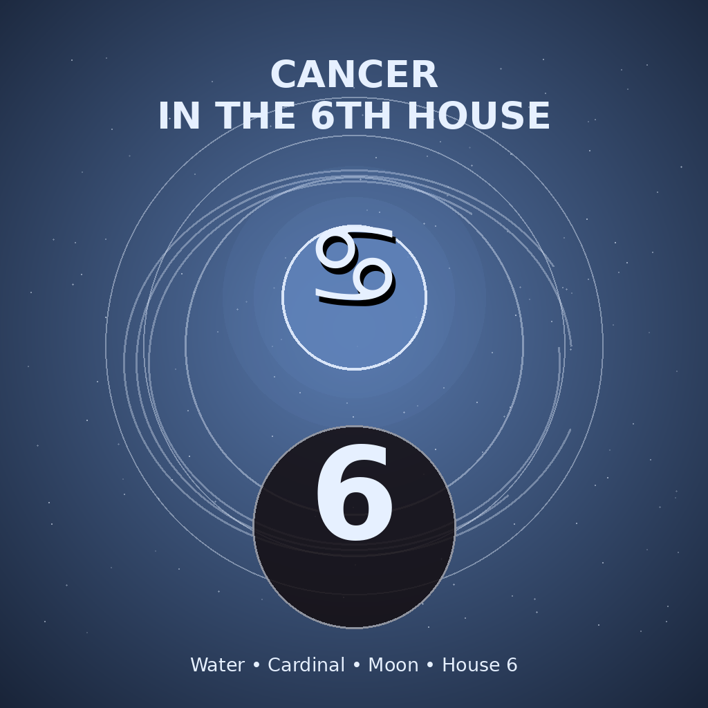 Cancer in the 6th House