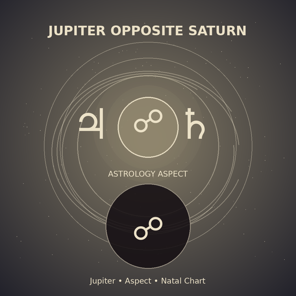 Jupiter Opposite Saturn