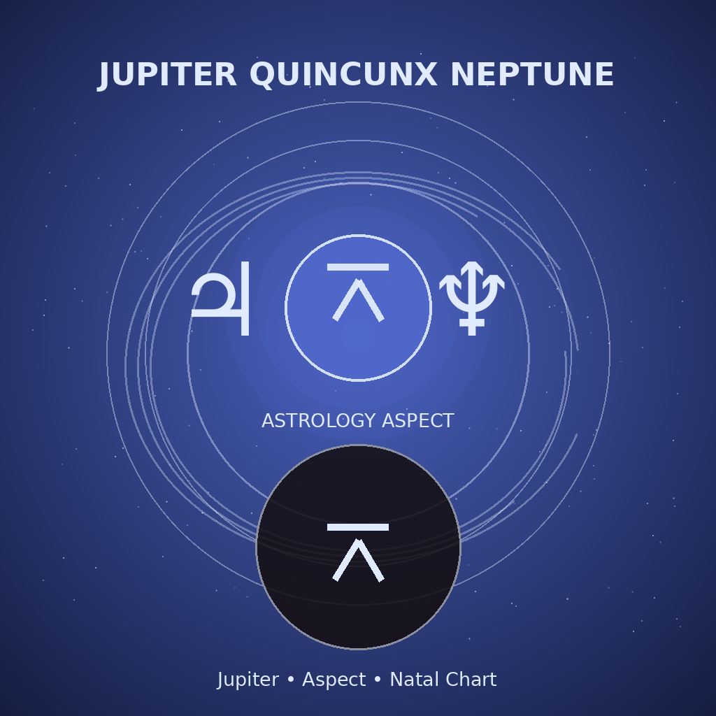 Jupiter Quincunx Neptune