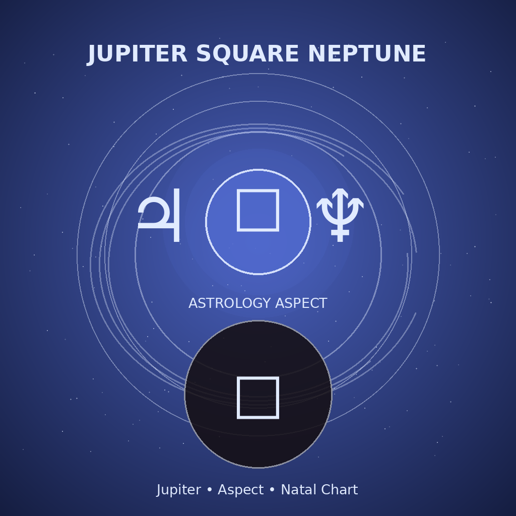 Jupiter Square Neptune