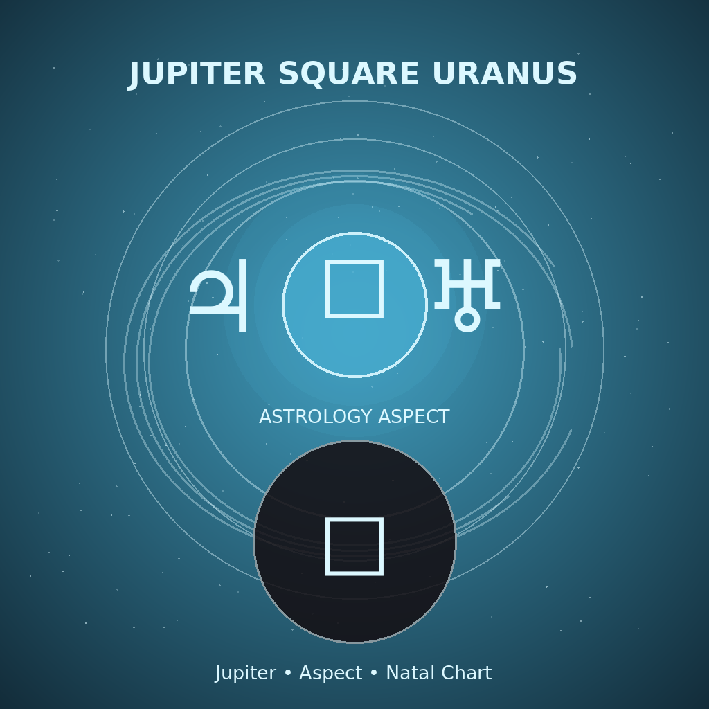 Jupiter Square Uranus