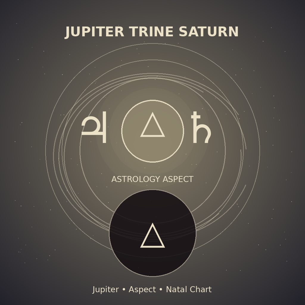 Jupiter Trine Saturn