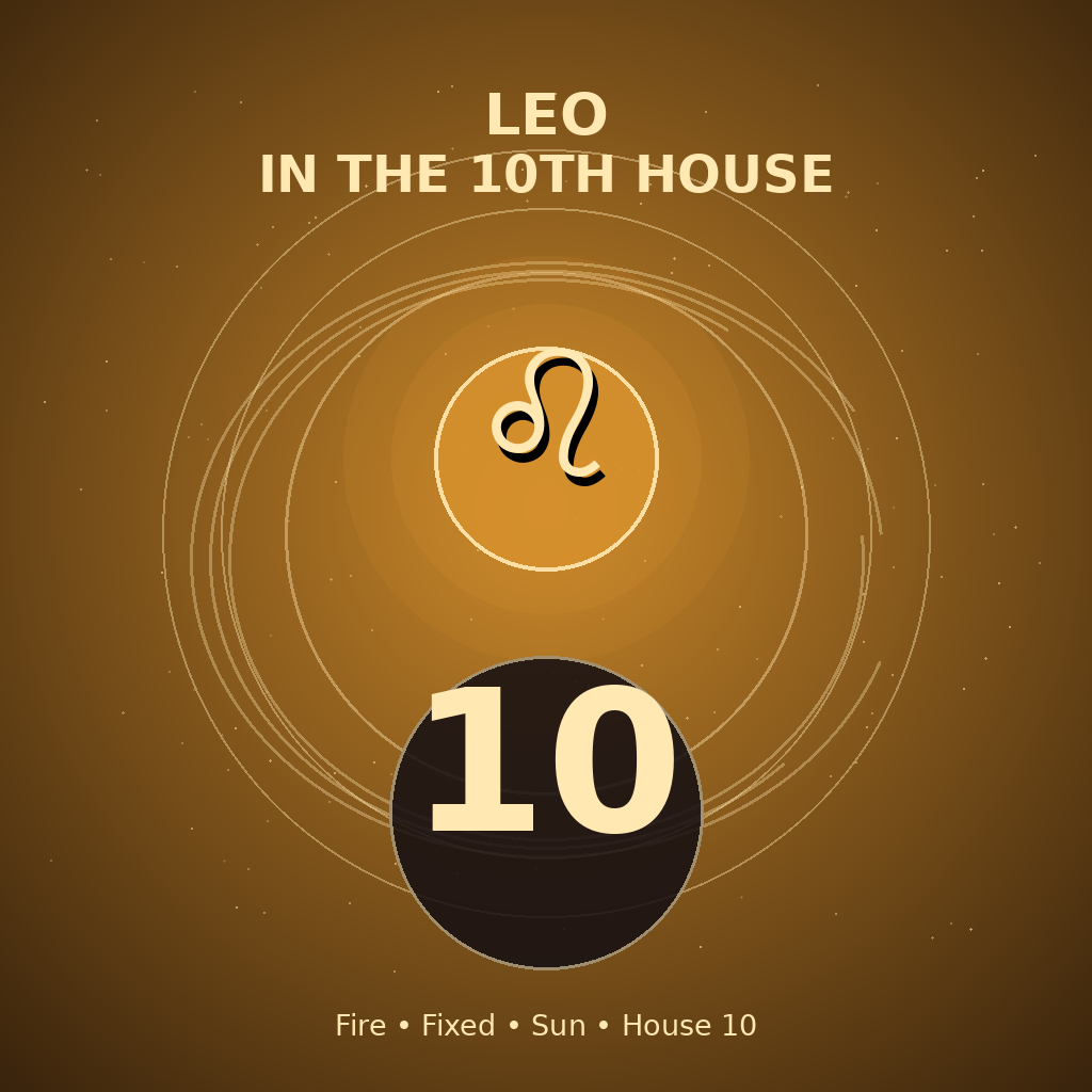 Leo in the 10th House