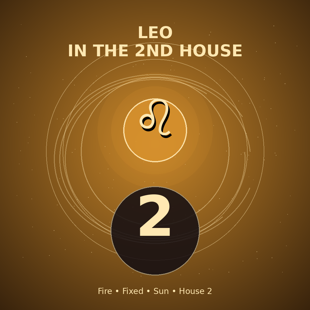 Leo in the 2nd House