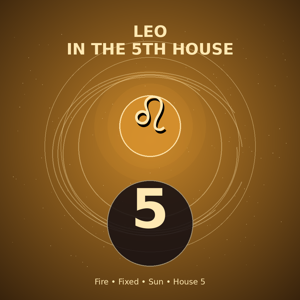 Leo in the 5th House