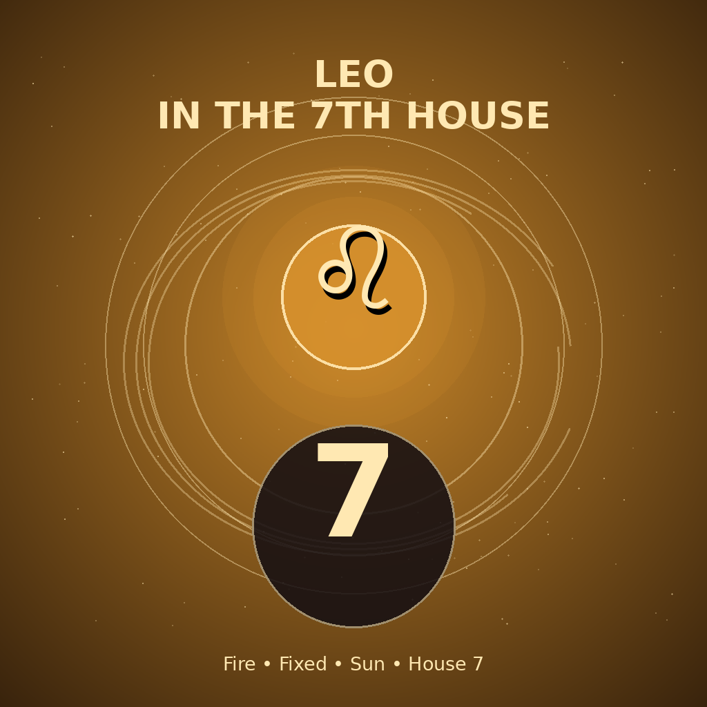 Leo in the 7th House