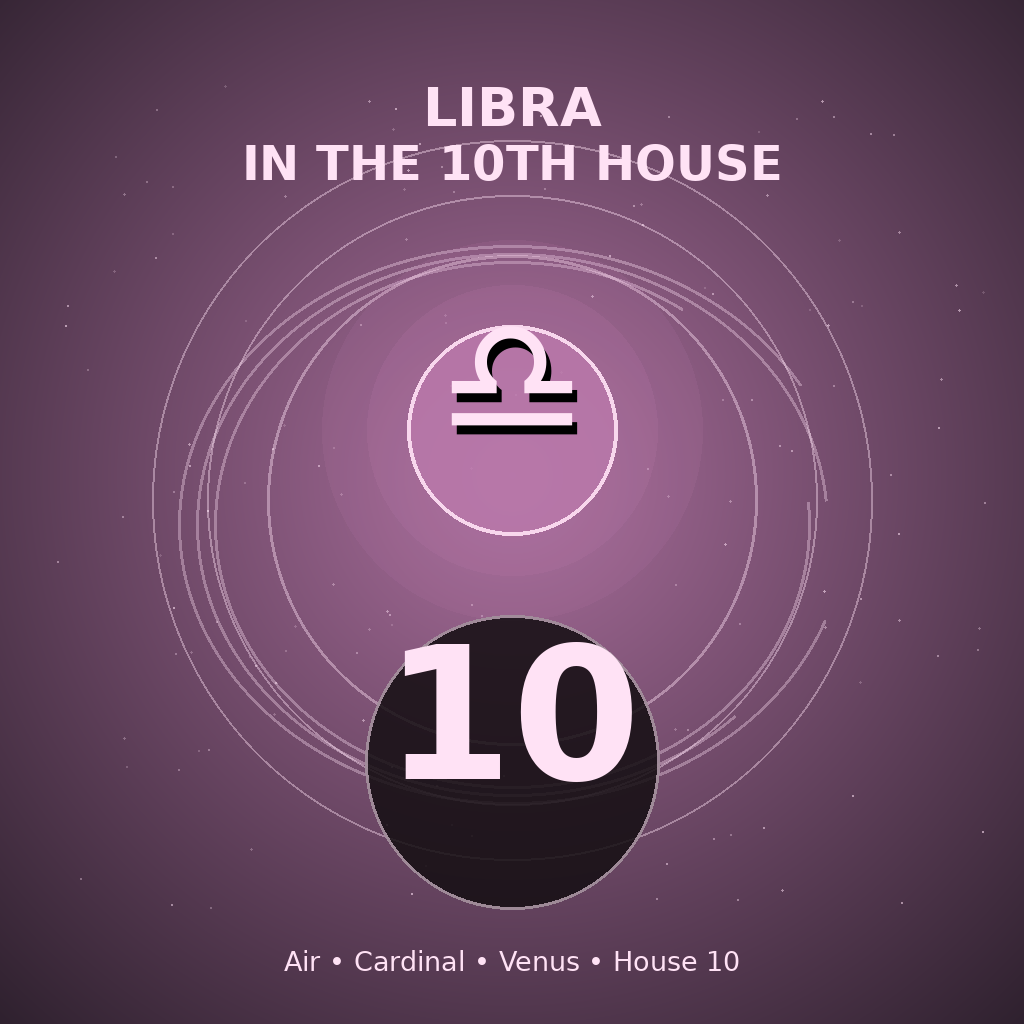 Libra in the 10th House