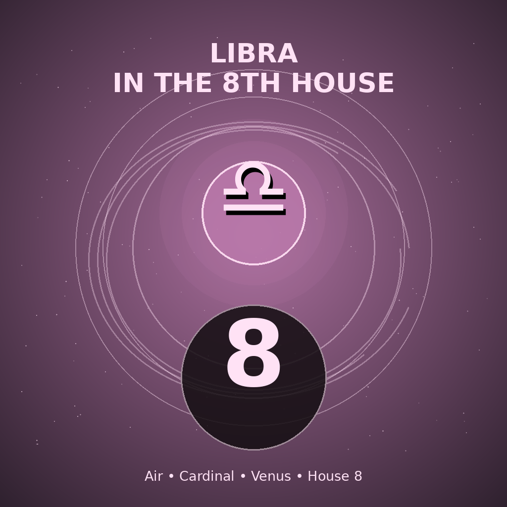 Libra in the 8th House