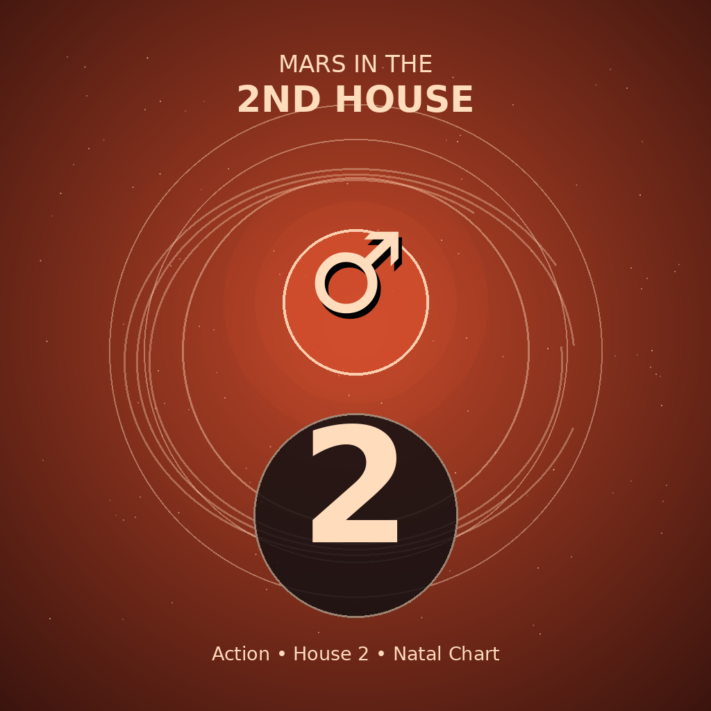 Mars in the 2nd House