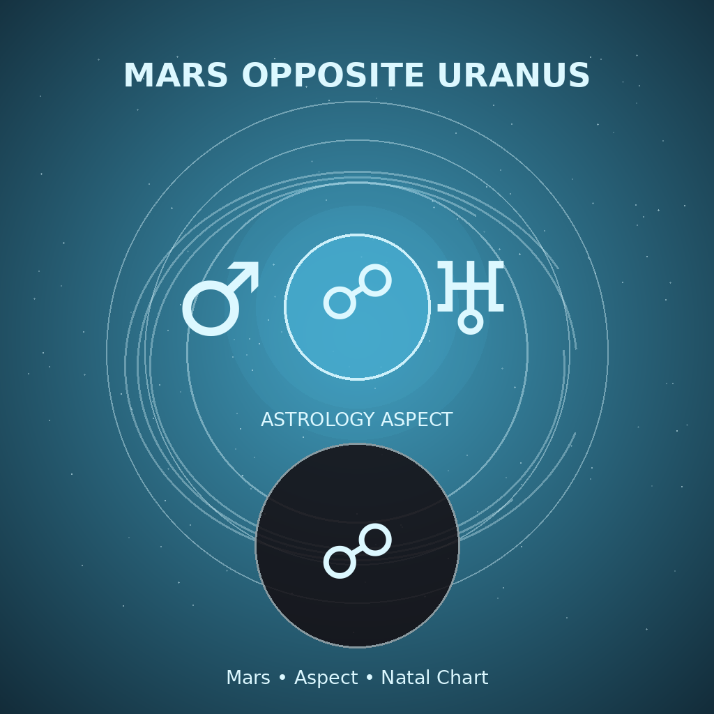 Mars Opposite Uranus