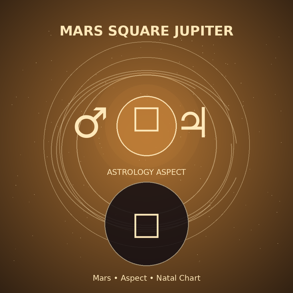 Mars Square Jupiter