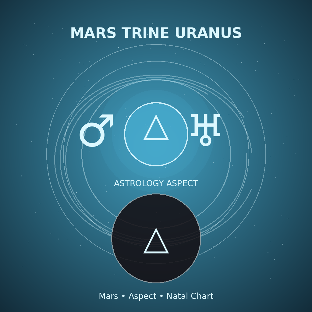 Mars Trine Uranus