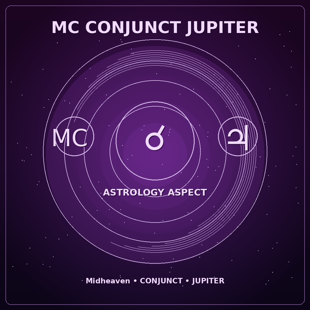 MC Conjunct Jupiter