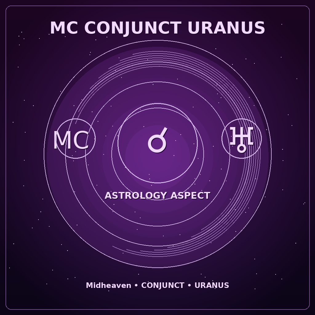 MC Conjunct Uranus
