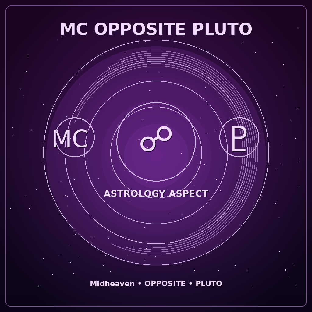 MC Opposite Pluto