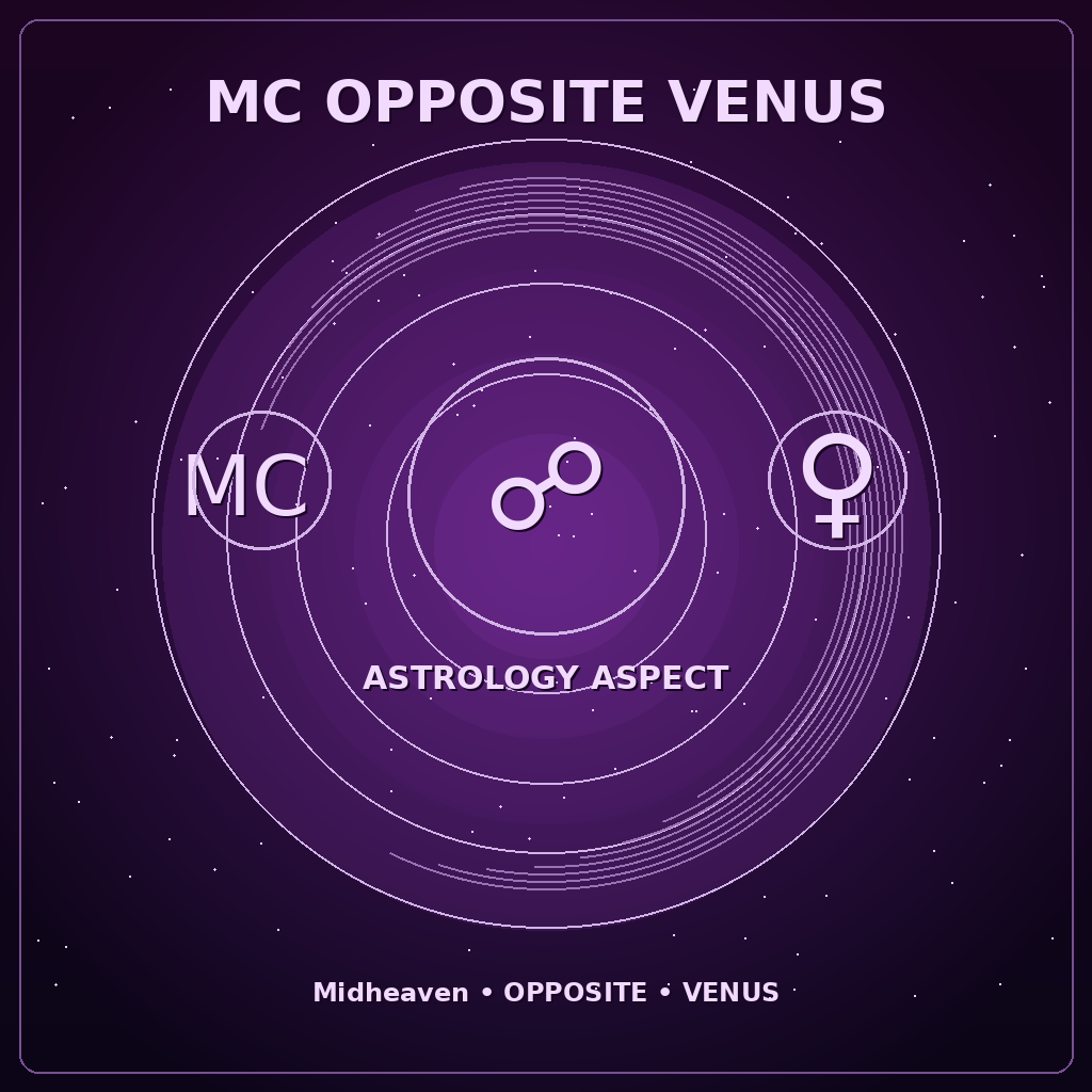 MC Opposite Venus