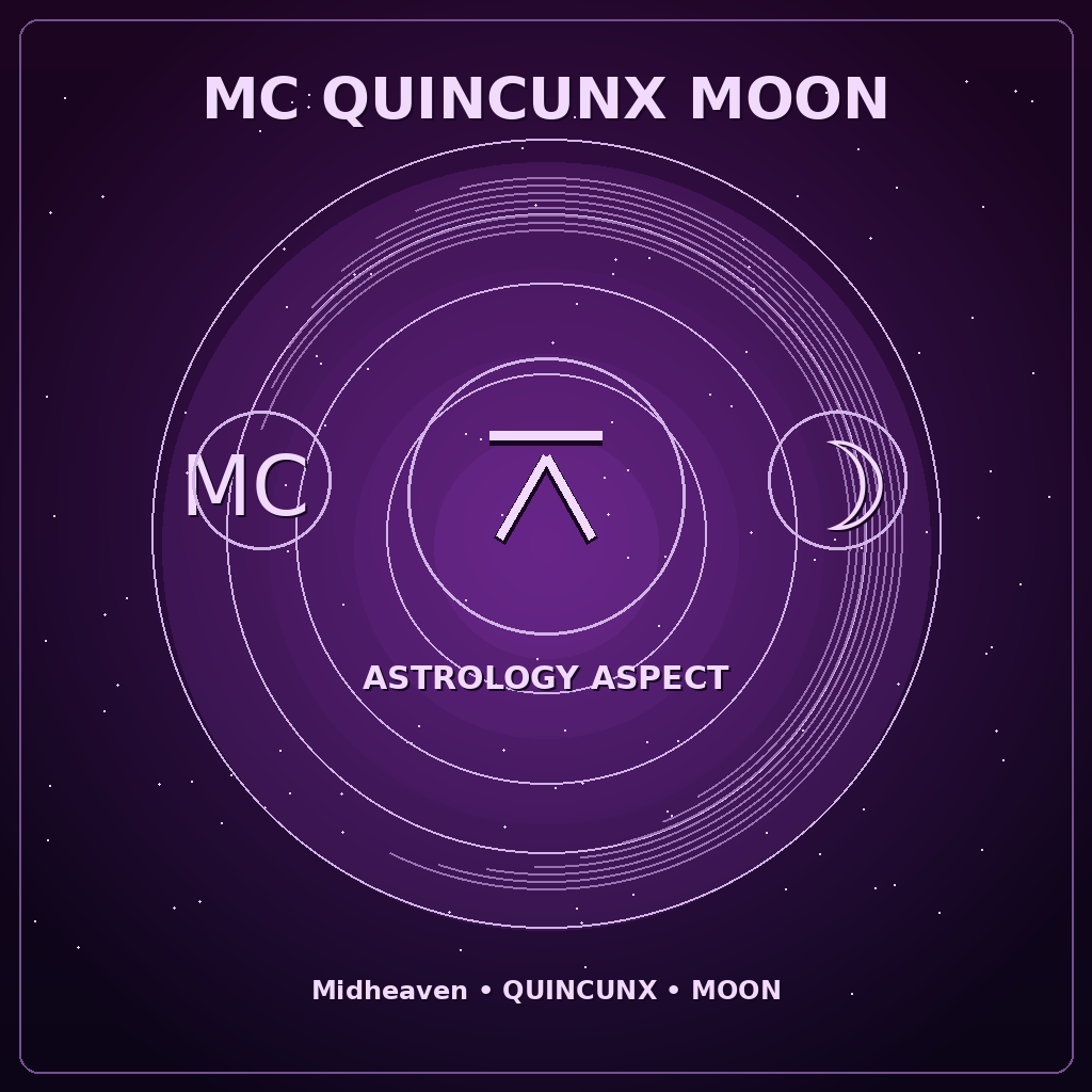 MC Quincunx Moon