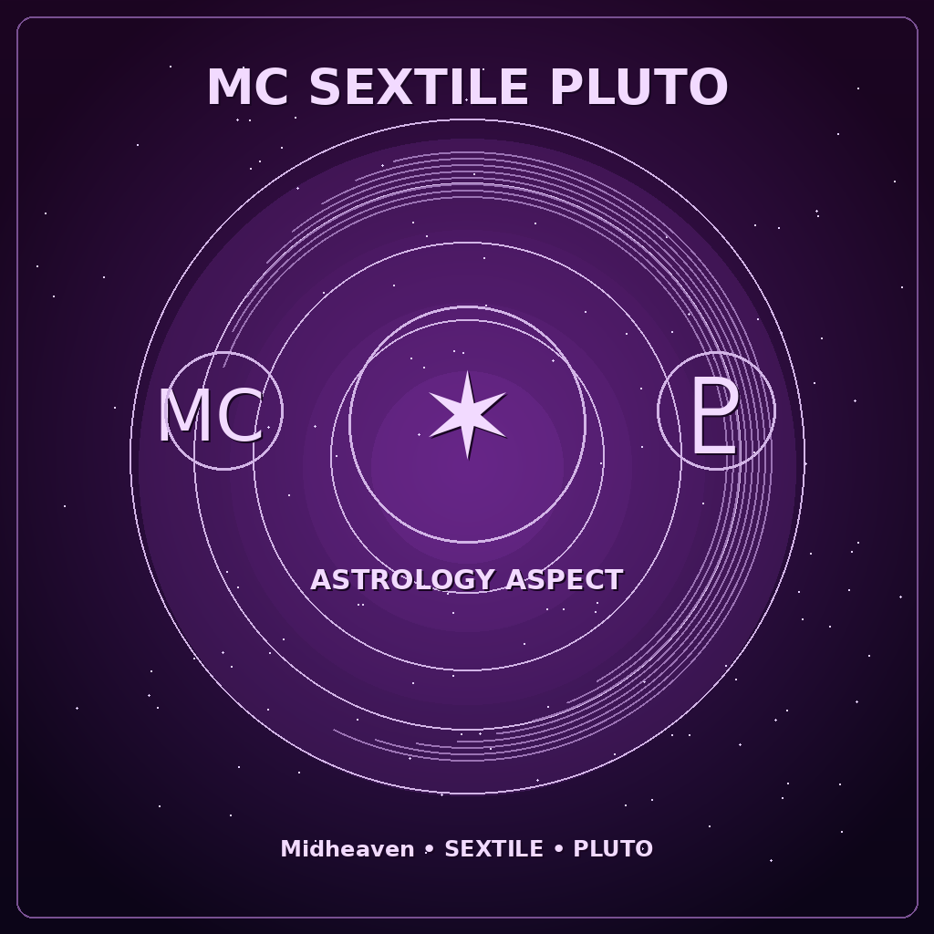 MC Sextile Pluto