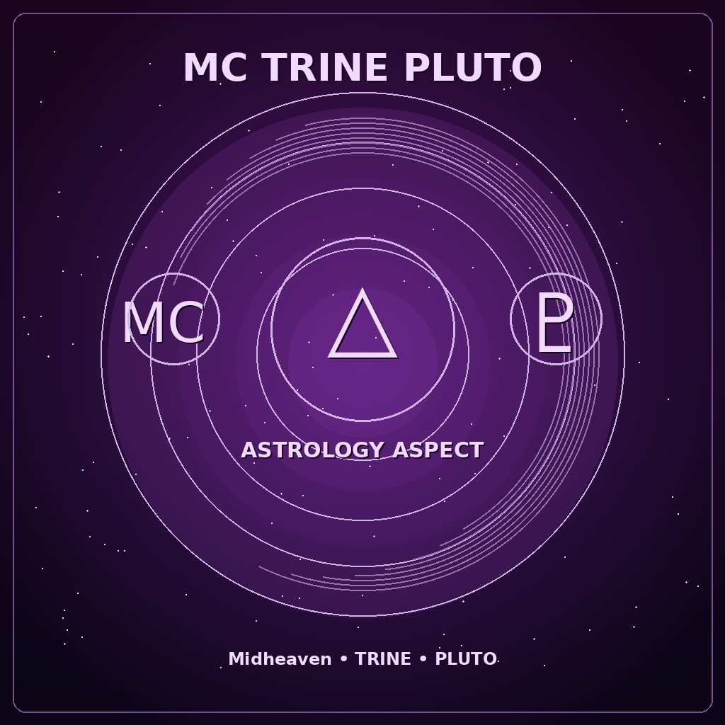 MC Trine Pluto