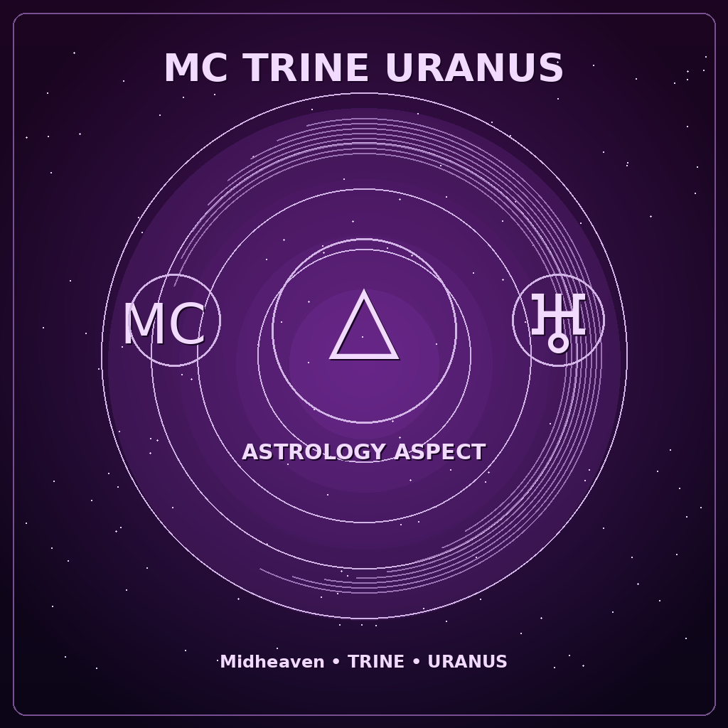 MC Trine Uranus