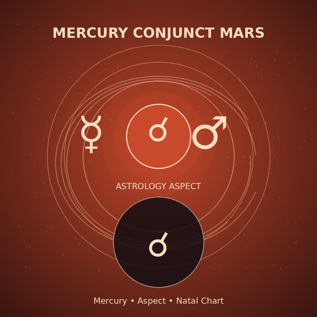 Mercury Conjunct Mars