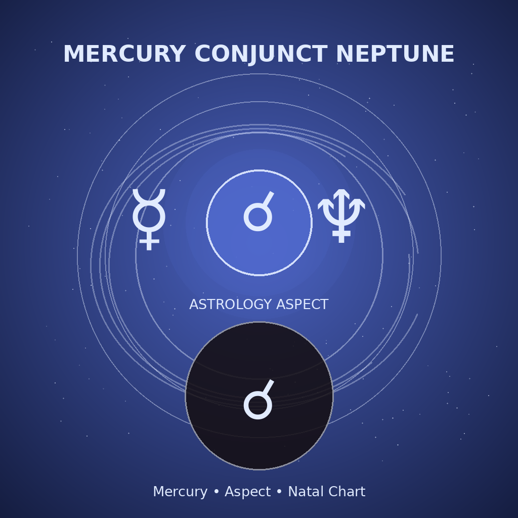 Mercury Conjunct Neptune