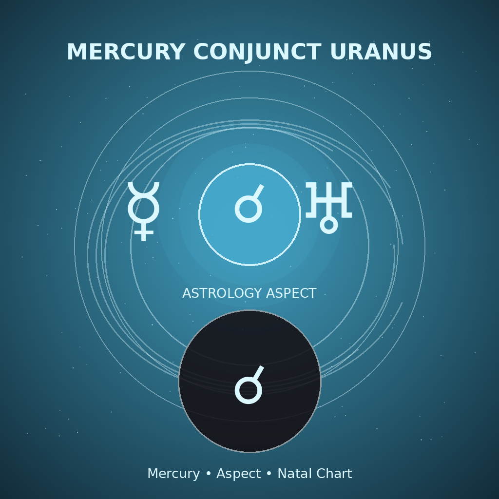 Mercury Conjunct Uranus