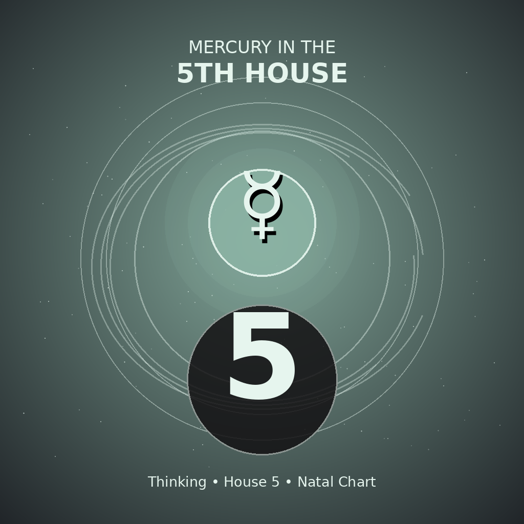 Mercury in the 5th House