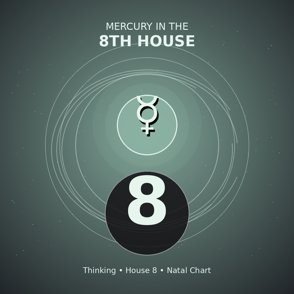 Mercury in the 8th House